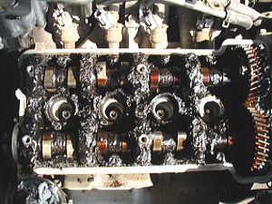 焼きついたエンジン